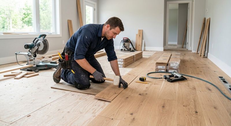 Wood Flooring Installation in Webster, MA
