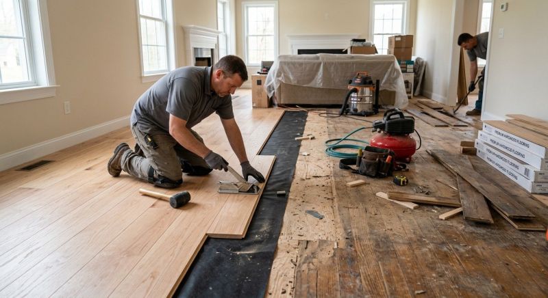 Wood Flooring Replacement in Chepachet, RI