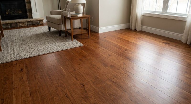 Cherry Floor Installation in Harvard, MA