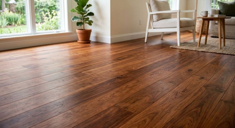Cherry Floor Installation in Worcester County, MA