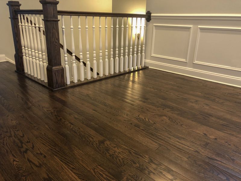 Dark Wood Floor Installation in Worcester, MA