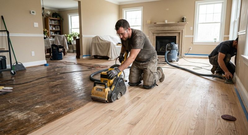 Hardwood Floor Renovation in Worcester, MA