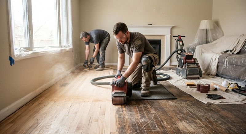 Hardwood Floor Renovation in Worcester, MA