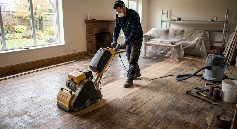 Hardwood Floor Renovation in Worcester, MA