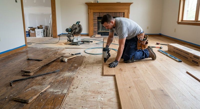 Hardwood Replacement in Leominster, MA