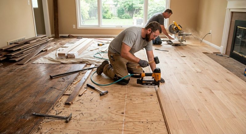 Hardwood Replacement in Worcester, MA
