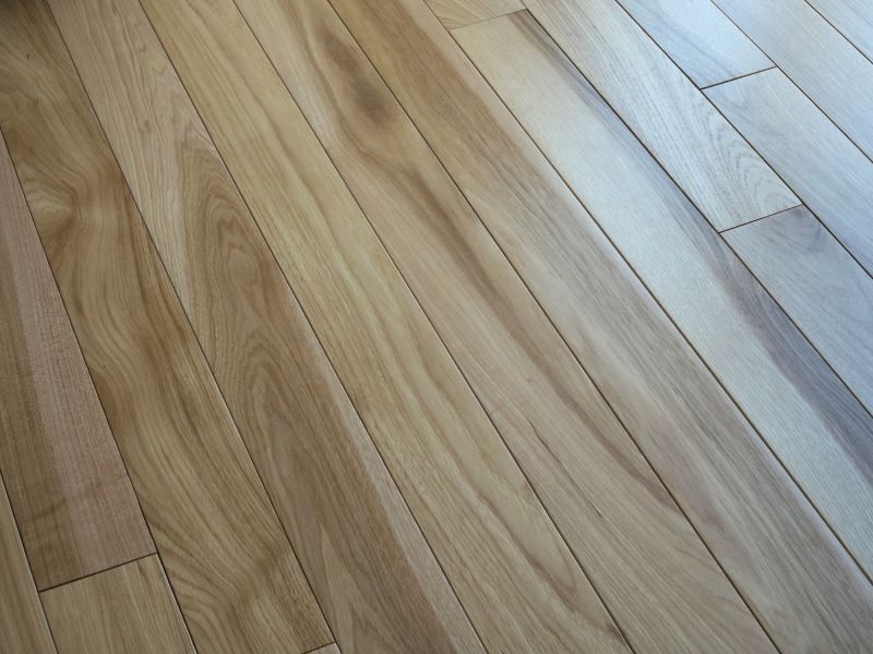Hickory Floor Installation in Worcester, MA