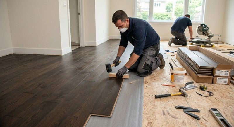 Maple Flooring Installation in Sturbridge, MA