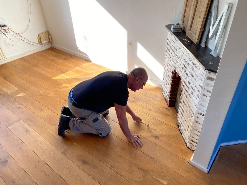 Pine Floor Installation in Worcester, MA
