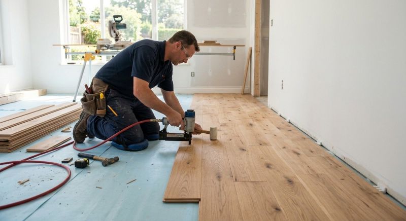 Wood Flooring Installation in Ashland, MA