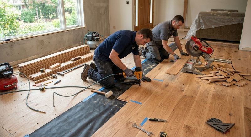 Wood Flooring Installation in Chepachet, RI