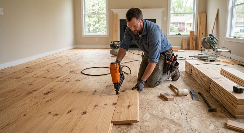 Wood Flooring Installation in Douglas, MA