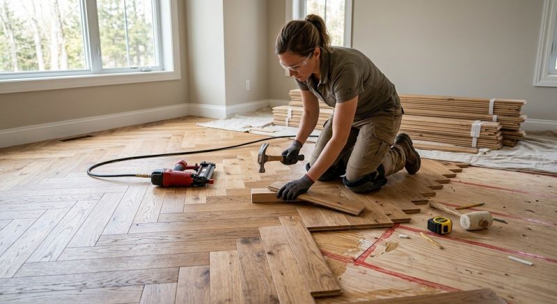 Wood Flooring Installation in Hudson, MA