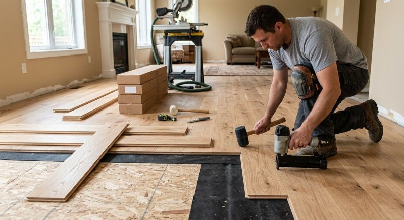 Wood Flooring Installation in Medfield, MA